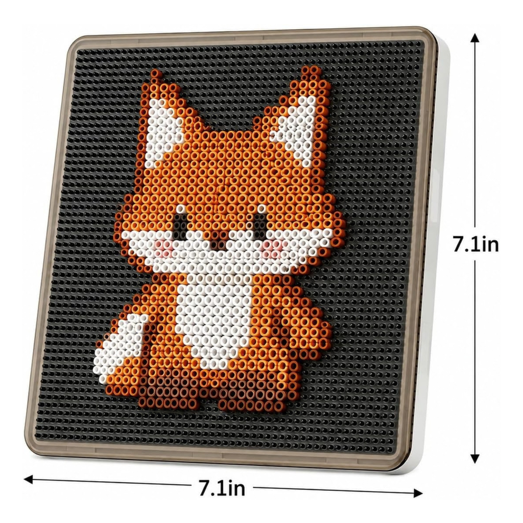 Smart LED Fuse Bead Pegboard, App Guided 2.6mm Melty Beads Board