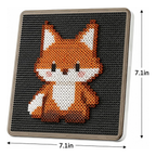 Smart LED Fuse Bead Pegboard, App Guided 2.6mm Melty Beads Board
