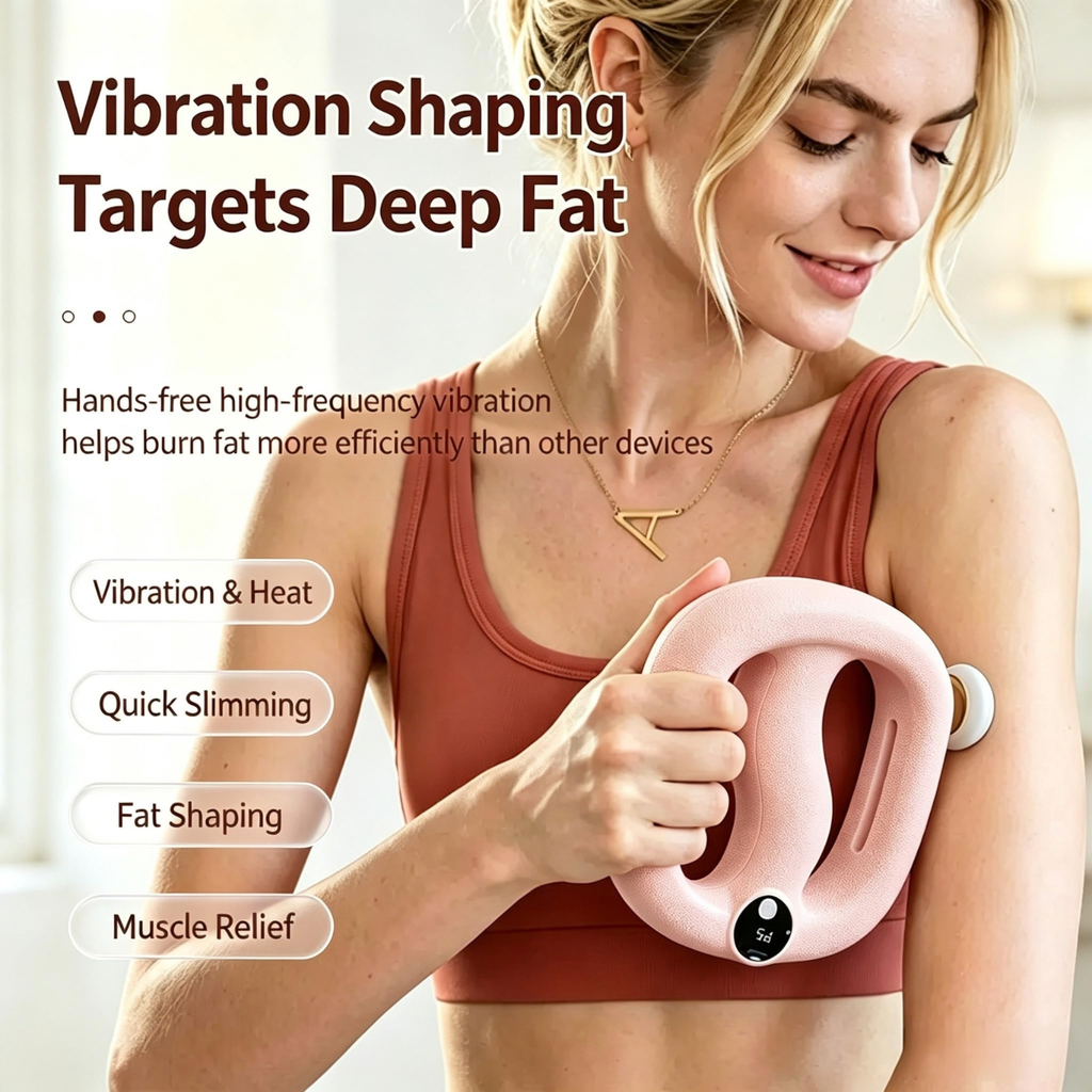 Fascia Ring Massager, Ergonomic for Deep Tissue & Full-Body Relaxation