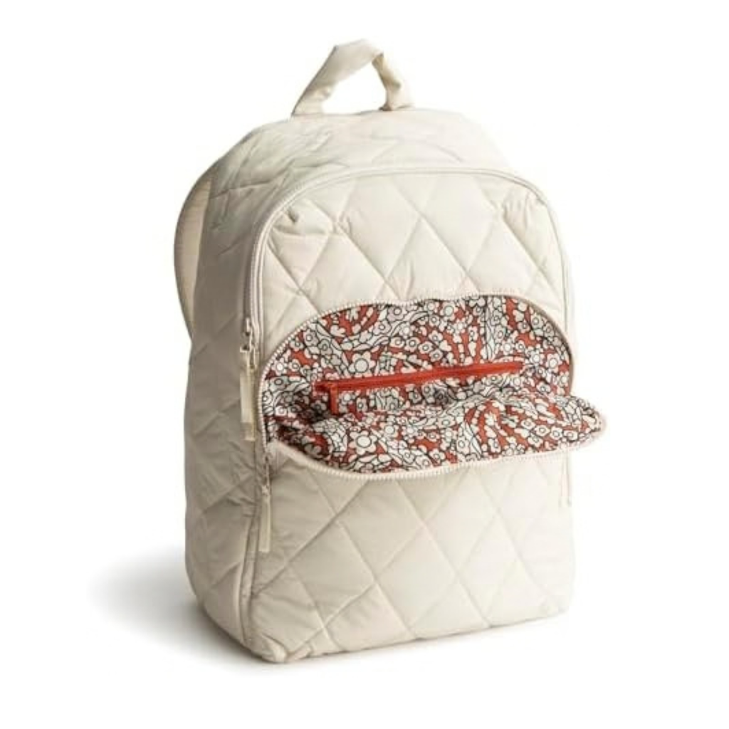 Vera Bradley Women's Featherweight Westover Hybrid Backpack, Pumice Stone, One Size