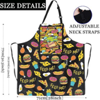 Kitchen Home Use Waterproof Oil-Proof Cartoon Apron
