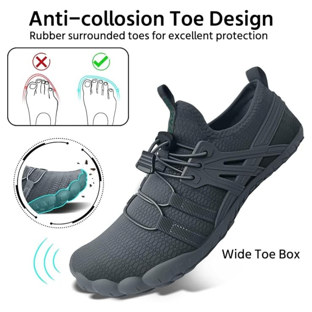 Water Shoes Women Quick-Dry Aqua Sock Barefoot for Beach Swim River Lake Pool Surfing Kayaking