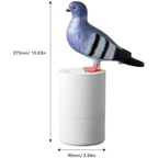 Pigeon Pooping Pigeon Soap Dispenser - Funny Bird Foaming Soap Dispenser (Blue)