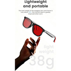 Smart Audio Bluetooth Glasses with AI Translation, Electrochromic Lens and Open-Ear Sound