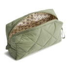Vera Bradley Medium Cosmetic Bag, Deep Lichen Green