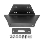 Heavy-Duty Winch Mount Bracket Plate for Polaris Ranger 570 900 1000 XP / Crew (2013-2025) – Alloy Steel Front Winch Mounting Bracket with Fairlead Adapter Plate & Hardware