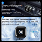 2026 Upgraded Mini Wireless CarPlay Adapter with Auto Reconnect, 5.8GHz WiFi, USB-C/USB-A