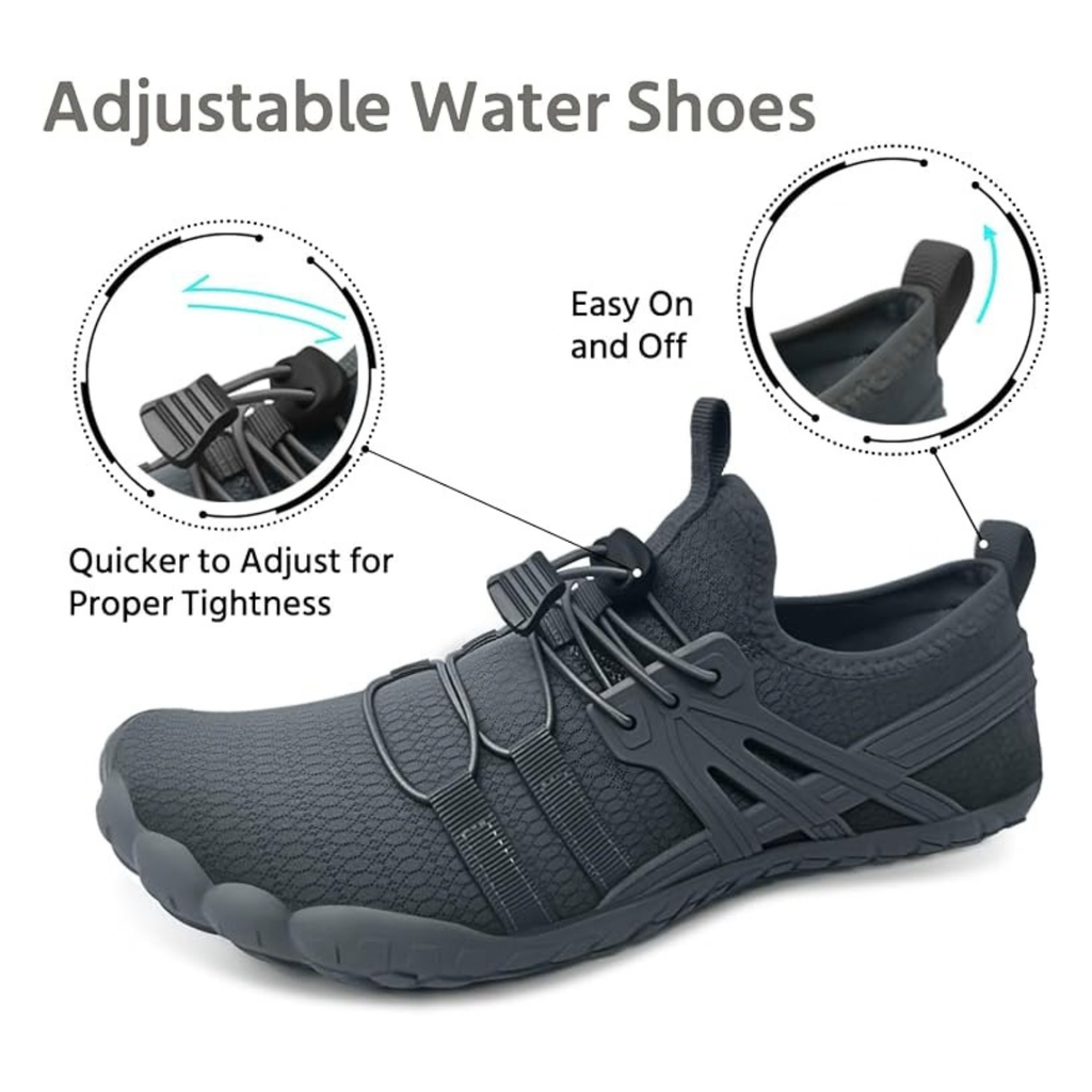 Water Shoes Women Quick-Dry Aqua Sock Barefoot for Beach Swim River Lake Pool Surfing Kayaking