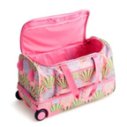 Vera Bradley Women's Ripstop Adair Rolling Duffel Bag – Cottage Shells 45L