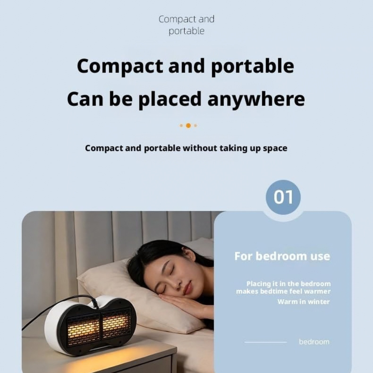 Portable Underwear Dryer, Mini Clothes Dryer with Dry Bag for Travel