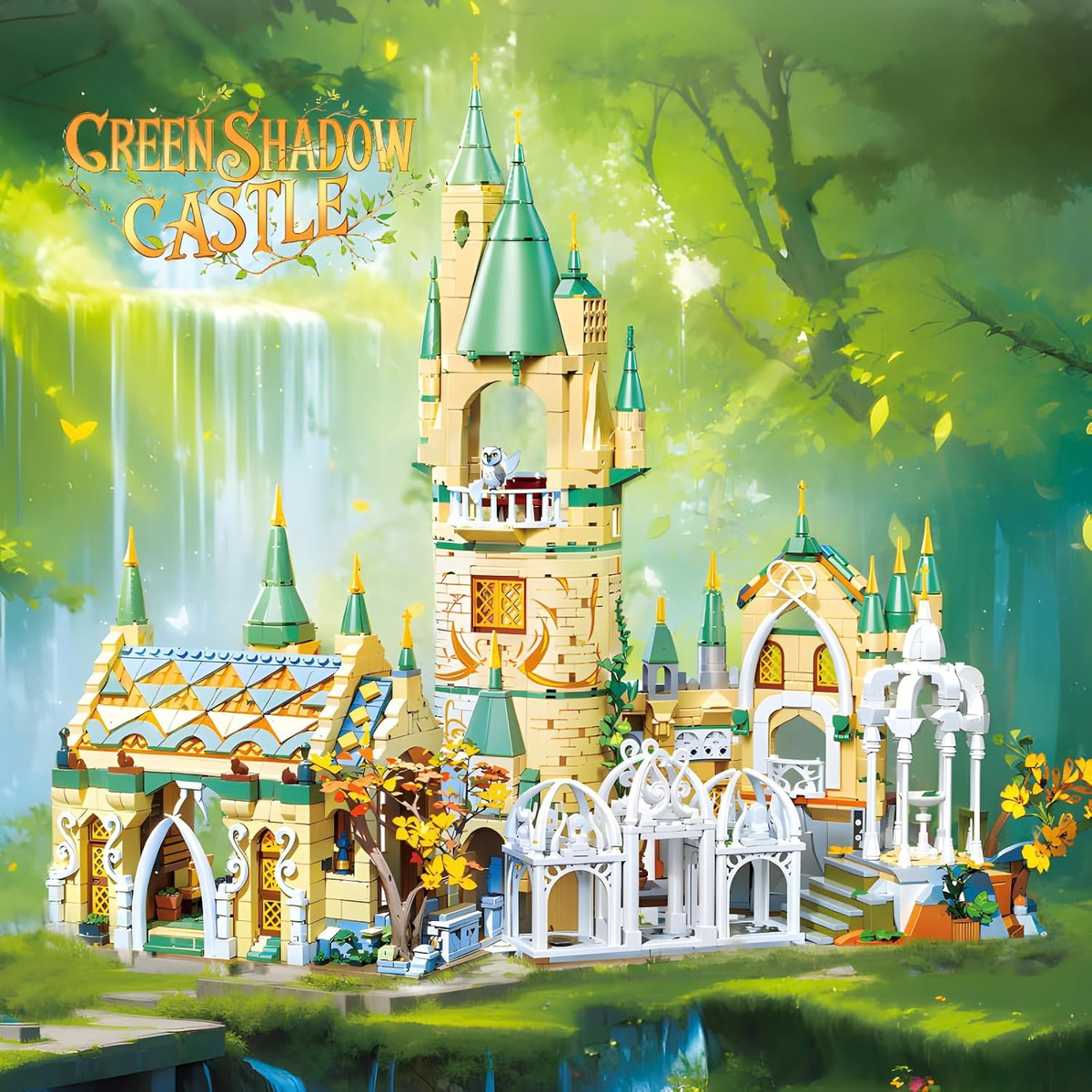 Magic Medieval Castle Architecture Building Block Sets