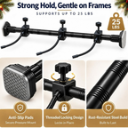 Garland Hanger for Front Door, Adjustable No Hardware Garland Hanger