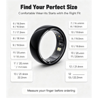 AI Smart Ring for Women Men, Health Ring with AI Health Analysis, IP68