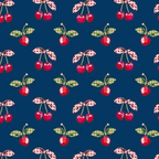 Vera Bradley Women's Premium Cotton Tab Wallet – Cherry Picking