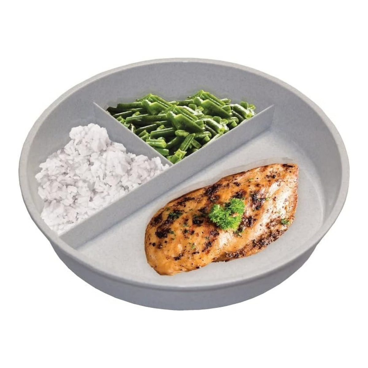 The Wright Stuff High Sided Divided Dish with Lid