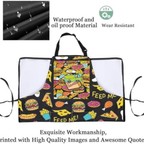Kitchen Home Use Waterproof Oil-Proof Cartoon Apron