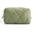 Vera Bradley Medium Cosmetic Bag, Deep Lichen Green