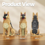 German Shepherd Building Set, 2632 Pieces, Pet Dog Model for Adults