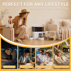 5L Automatic Cat Feeder & 3L Water Dispenser, Button Control