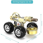 Gugxiom Hot Air Stirling Engine Kit, Mini Engine Kit