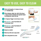 Toilet Aid Wiping Tool, 18" Personal Hygiene Wand for Seniors and Disabled