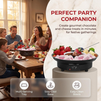 Caramel Apple Lazy Susan,Electric Chocolate Fondue Pot