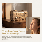 Train Diffuser, 300ml Cool Mist Humidifier Aroma Diffuser
