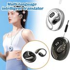 AI Translation Headphones, 138 Languages, Wireless Bluetooth Earbuds, Open-Ear Translator