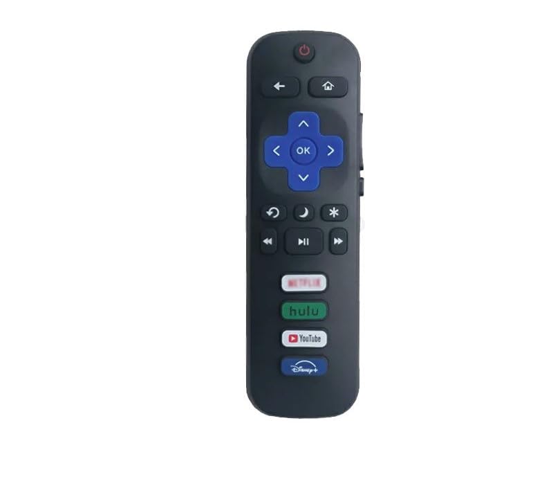 RC280/RC282 Remote Compatible with TCL, Hisense, Insignia, Element & JVC Roku TVs