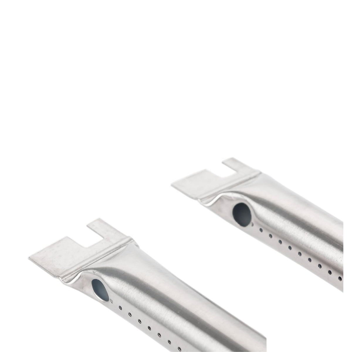 Stainless Steel Gas Grill Burner Tube Replacement Set 2-Pack