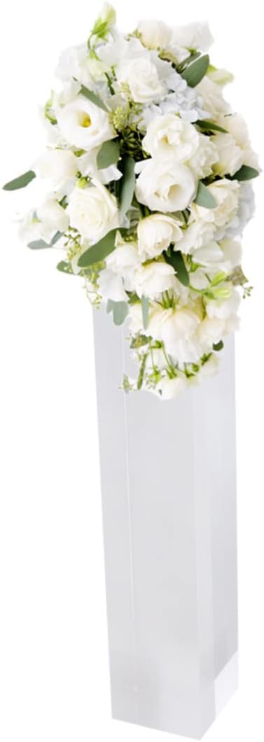 Acrylic Earring Holder Column Jewelry Display Stand Organizer Acrylic Column, for Stud Earrings and Bracelets, Retail or Individual Display, Keeps Keys Arranged