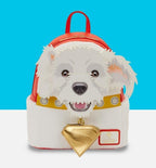 Warner Bros.: DC Supergirl - Krypto - Embroidered Facial Mini Backpack with Coin Bag - Great for Kids & Adults - Collectible Bags