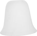Glass Lamp Shade for Pendant Light, White E27 Simple Style Replacement Living Room Bedroom Use, Decorative Effect and Eye Protection, Easy Install