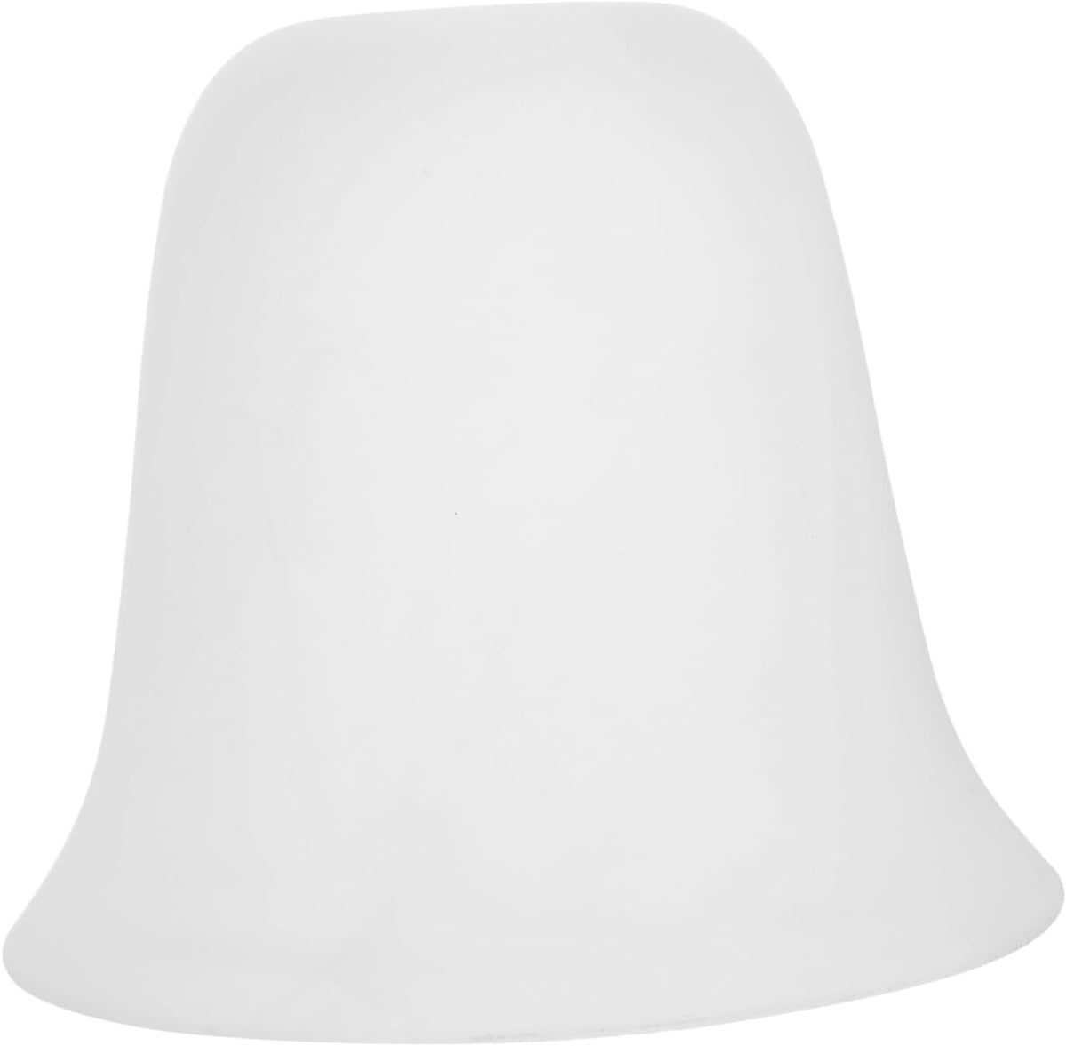 Glass Lamp Shade for Pendant Light, White E27 Simple Style Replacement Living Room Bedroom Use, Decorative Effect and Eye Protection, Easy Install