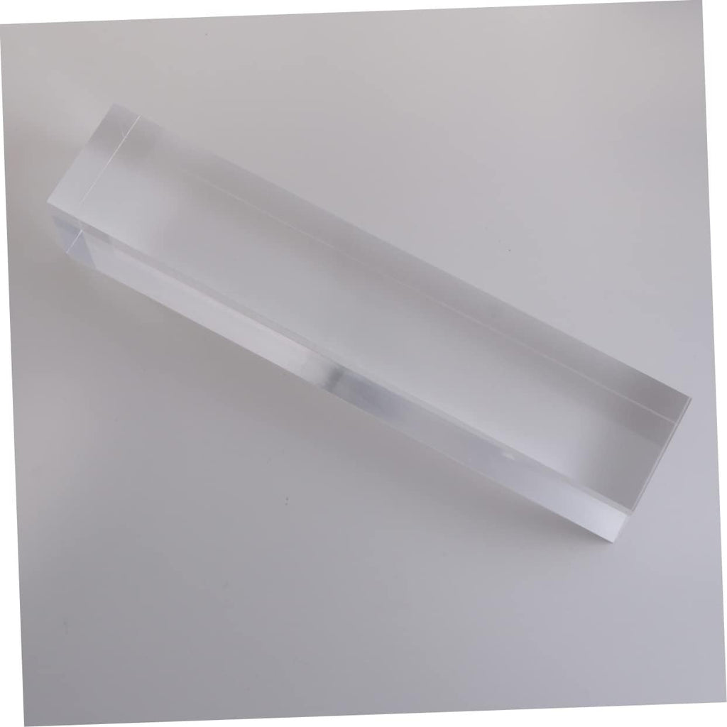 Acrylic Earring Holder Column Jewelry Display Stand Organizer Acrylic Column, for Stud Earrings and Bracelets, Retail or Individual Display, Keeps Keys Arranged