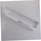 Acrylic Earring Holder Column Jewelry Display Stand Organizer Acrylic Column, for Stud Earrings and Bracelets, Retail or Individual Display, Keeps Keys Arranged
