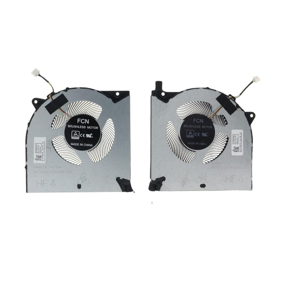 CPU GPU Cooling Fan Replacement Compatible with Lenovo Legion 5-15IMH05H, 5-15ARH05H, 5P-15ARH05H, 5F10S13917, DC28000FAF0, DC2800H00FBF1