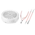 Compact Nail Dust Collector Set with 3Pcs Stainless Steel Cuticle Trimmer Kit – Powerful 3-Speed Electric Vacuum Fan with Reusable High-Density Filter, Professional Cuticle Nipper