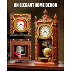 Vintage Pendulum Clock Building Toy, Real Working Clock Set