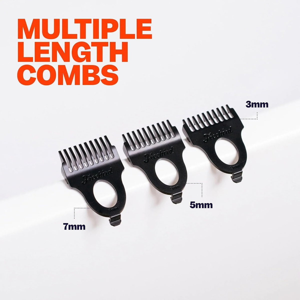 Freebird FlexSeries Pro Replacement Clipper Guards Precision Trimming Kit