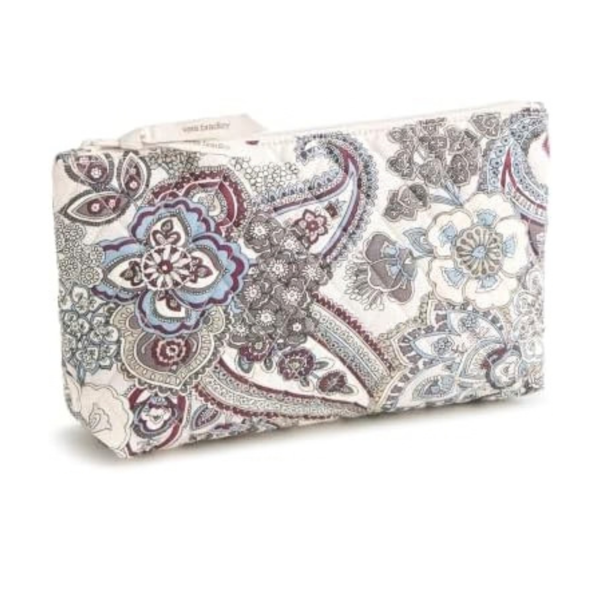 Vera Bradley Women's Premium Cotton Medium Pouch – Neutral Rhapsody