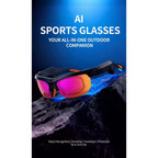 13MP Smart Glasses with AI Voice Assistant, Translation, Camera and Open Ear Audio