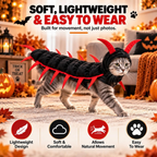 Centipede Cat Costume, 3D Halloween Centipede Costume for Cats & Small Dogs
