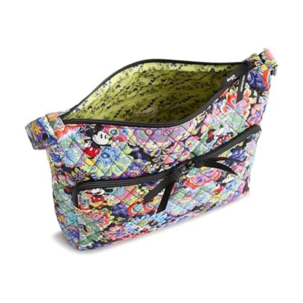 Vera Bradley Women's Disney Premium Cotton Harwick Large Messenger