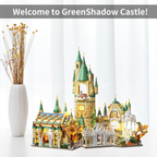 Magic Medieval Castle Architecture Building Block Sets