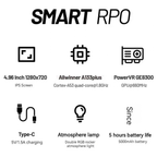 TRIMUI Smart Pro Handheld Retro Game Console 4.96-Inch 256G 20000+ Games