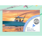 Outboard Motor Steering Link, Outboard Steering Connecting Link, Adjustable Stainless Steel Outboard Steering Link Lever, 265-315mm 10.43-12.4in, for 15HP-200HP Outboard Motors