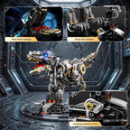 Mechanical Tyrannosaurus Building Blocks Set with LED Light