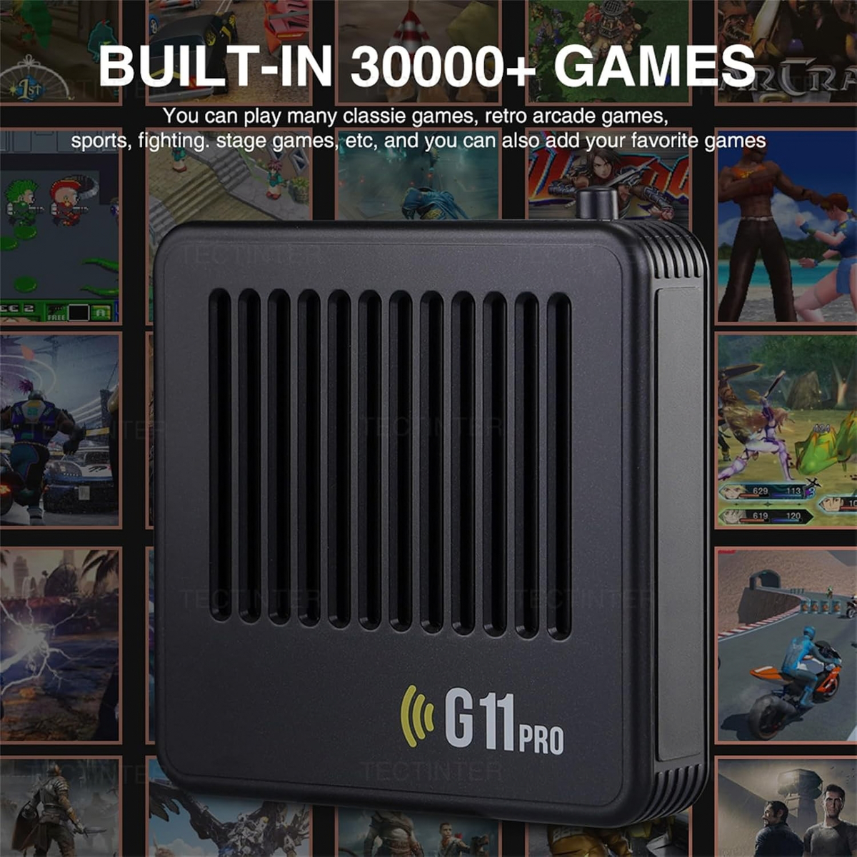 G11 Pro 4K HD Game Stick 256G Built-in 60000+ Retro Games