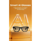 AI Smart Glasses with 8MP Camera, HD Video, ChatGPT AI Assistant and Translation